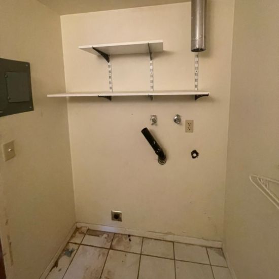 Laundry Area Renovation Before Utah